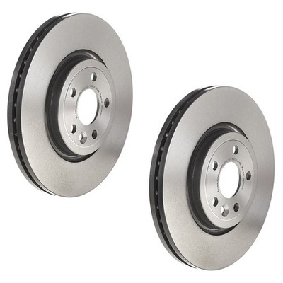 Brembo Pair Set 2 Front 325mm PVT Disc Brake Rotors for F-Pace Range Rover Velar