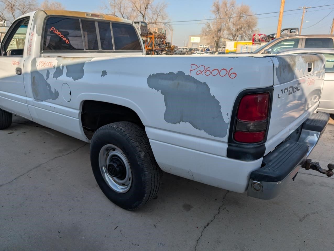 Wheel 16x6-1/2 Steel Lug 8 Slot Painted Fits 98-03 DODGE 1500 VAN 633369 thumbnail 6