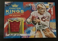 2021 Donruss Canton Kings Studio Series Joe Montana #CK8 Patch Relic /299