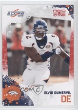 2010 Score Red Zone 29/100 Elvis Dumervil #88 d0u