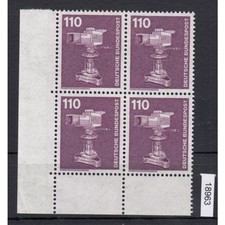Bund 1982, Mich.-Nr.: 1134 ** Eckrand 4er unten links