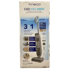 Tineco GO H2O SENSE Cordless Floor Washer with Mess Detection, Gray/Light Blue