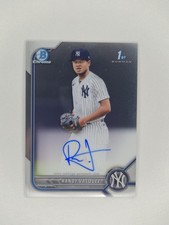 2022 Bowman Chrome 1st Bowman Auto - Randy Vasquez RC - NY Yankees