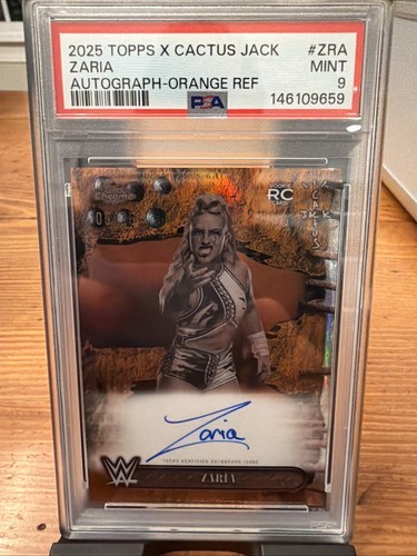 Zaria [Refractor] #BAV-ZRA 2025 Topps Chrome WWE x Cactus Jack Autograph card