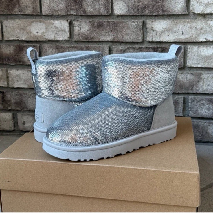 UGG Silver Women's Sequin for sale | eBay