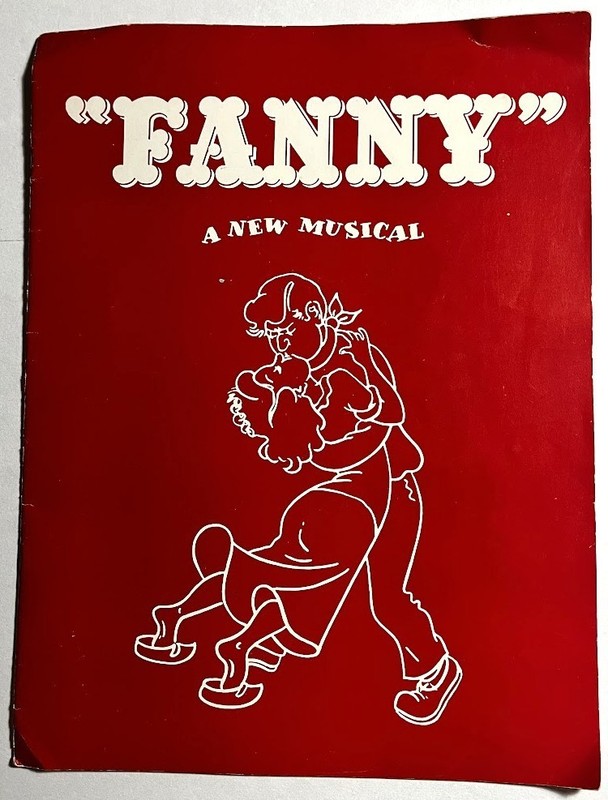 FANNY stars Florence Henderson ~ 1955 Playbill & Theater Program