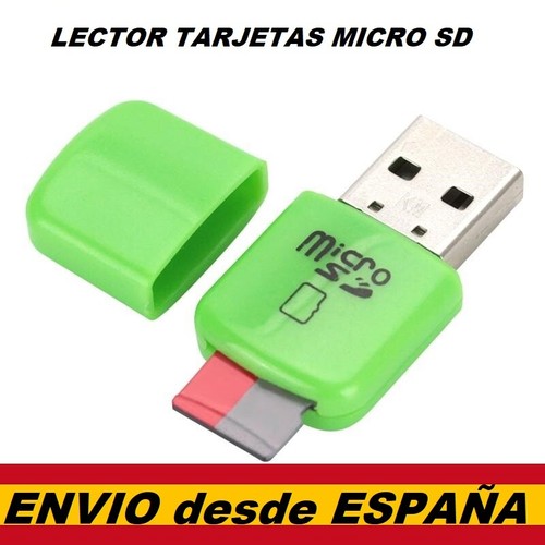 Adaptador tarjeta micro SD a USB lector de tarjetas microSD a Envío España | eBay