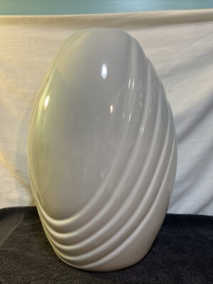 Large Gray Art Deco 12 3/4  Tall Vase MINT