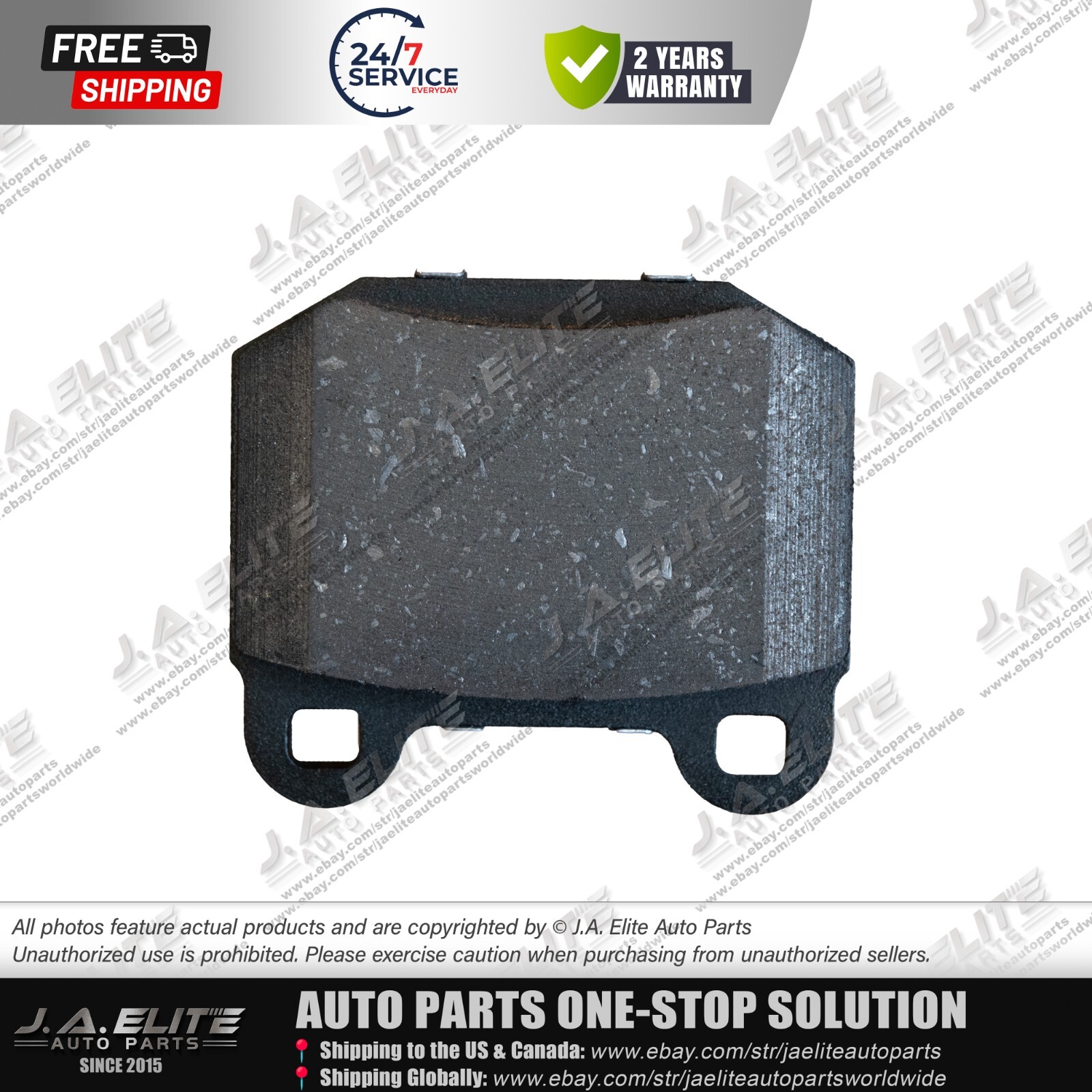 Genuine Brembo Rear Brake Pads Set for Maserati Quattroport 2005-2006, 673010320
