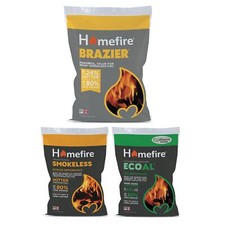 Homefire Smokeless Fuel High Performance Up To 80% Less Smoke 10kg/20kg
