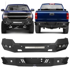 Front Rear Bumper Wled Light End Cap Fit Chevy Silverado 1500 2007-2018