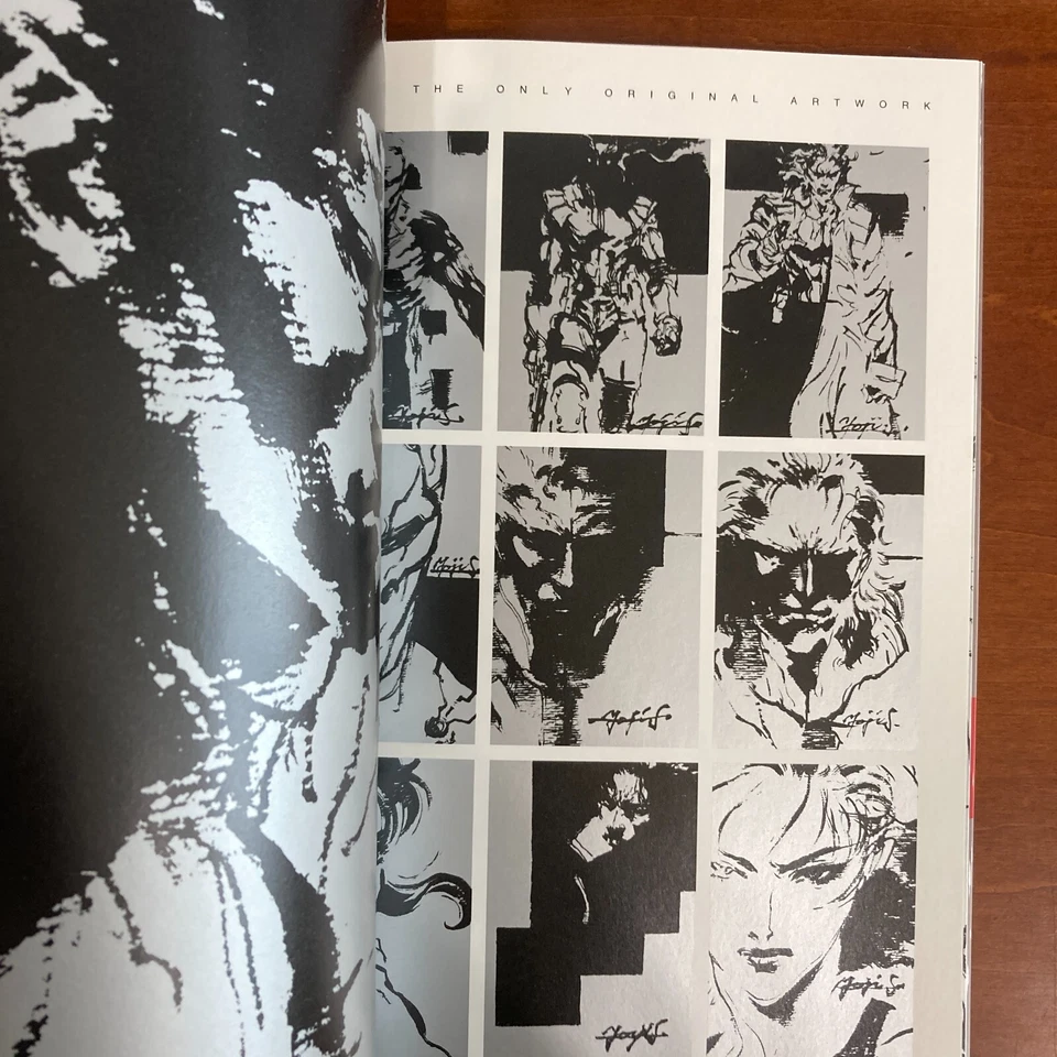 THE ART OF METAL GEAR SOLID Yoji Shinkawa Art Book Illustration - Image 3 of 4