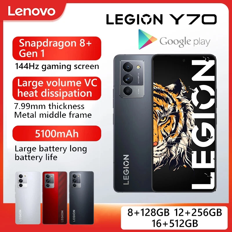 Lenovo Legion Y70 Gaming Phone 6.67 Inch 144Hz Snapdragon 8 Gen 1 Octa Core 50MP - Image 2 of 4