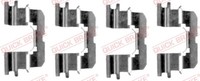 Quick Brake 109-1227 ZubehöRsatz, Scheibenbremsbelag FüR Toyota