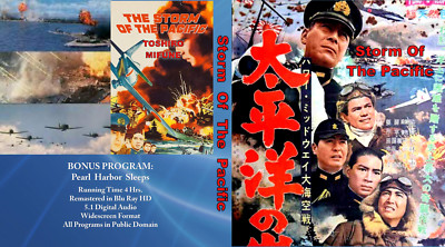 Toshiro Mifune Blu Ray BD-R  (Storm Of The Pacific /plus Bonus Program  )