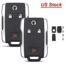 2 Remote Key Fob Shell Case for 2014 2015 2016 2017 2018-20 Chevy Silverado 1500