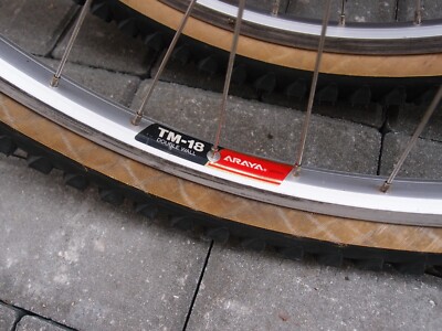 MTB wheels 26 in ArayaTM-18 double wall Shimano Deore LX FH-M560