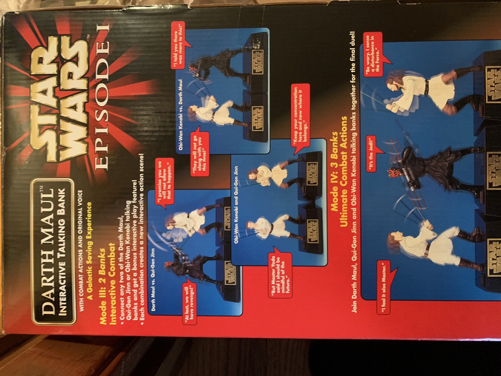 Star Wars Episode 1 Interactive Talking Banks Value