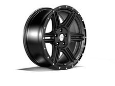 Alufelge schwarz 8,5x20 ET +32 mit TÜV Felgen Alurad ASP Jeep Wrangler JL 18-