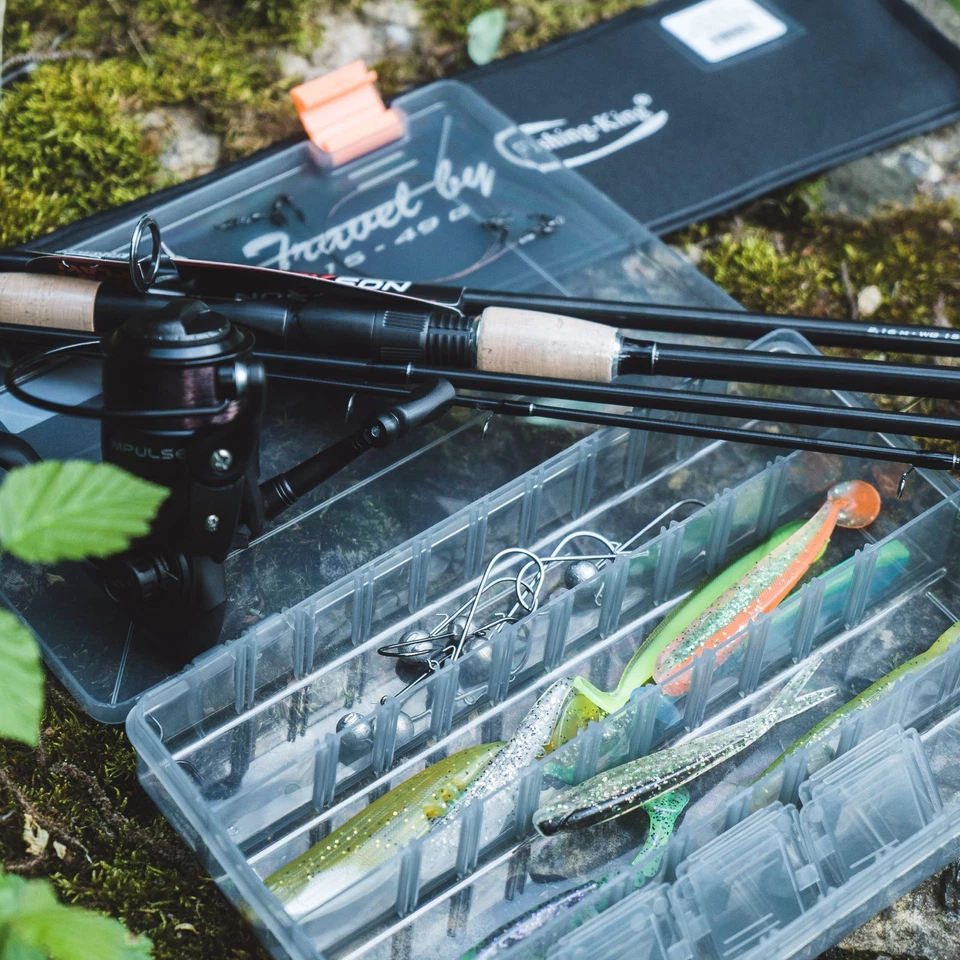 STOLLENWERK Zander Einsteigerset Basic und Premium by Fishing-King