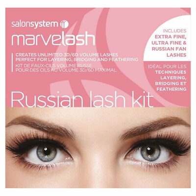 Salon System Russian Lash Kit Create 3D/6D Volume Lashes