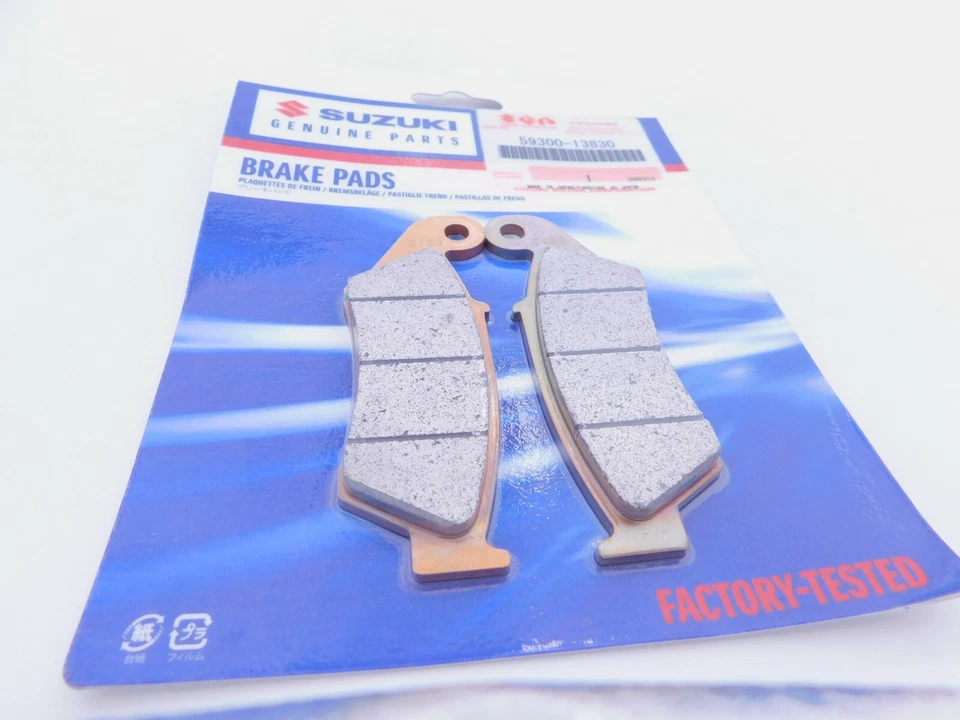 SUZUKI FRONT BRAKE PAD SET 1996-2024 DR650SE / 01-07 DRZ250 / 97-99 DR350SE OEM - Image 2 of 4