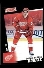 2016 UD National Hockey Card Day Canada Dylan Larkin Victory Black Rookies