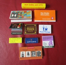 Streichholzschachteln 10 verschiedene  - Heftchen - (05)