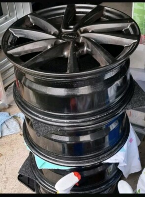 4 x Borbet V 7x16 5x112 48 mistral anthracite Alufelgen 16'' wintertauglich Satz