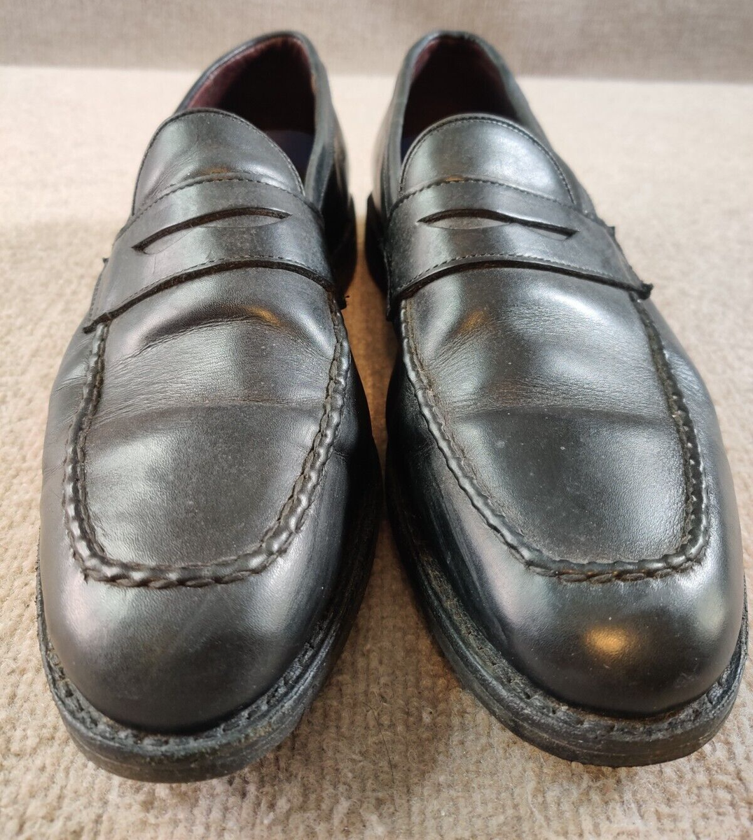 ALLEN EDMONDS Men’s Road Warrior Extralight Soles Black Leather 3032 Size 8D Allen Edmonds Road Warriors Black Loafers Dress Shoes 3032  main image 3