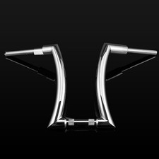 16" Rise 2" Ape Hanger Handlebar Chrome For Harley 883 Touring Road King Glide