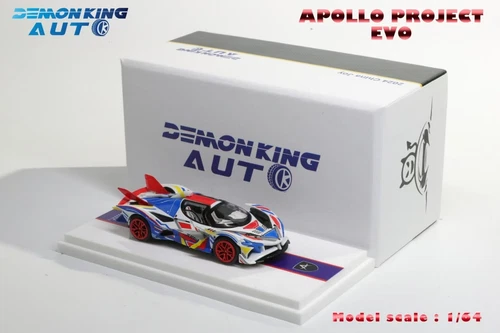 2024 Demon King Auto 1/64 China Exhibition Limited APOLLO PROJECT EVO GUNDAM - Imagen 7 de 8