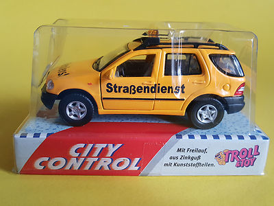 EURASIA TOYS Mercedes-Benz ML-320 Die-Cast -  911 StraBendienst - 4'' - New  -