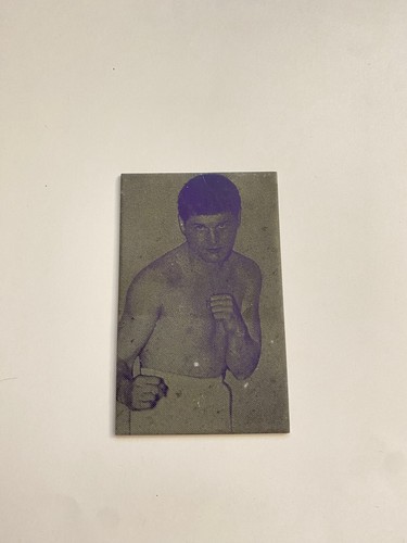 Frankie Wetzel Welterweight Boxer Boxing Original Newspaper Printing Plate
