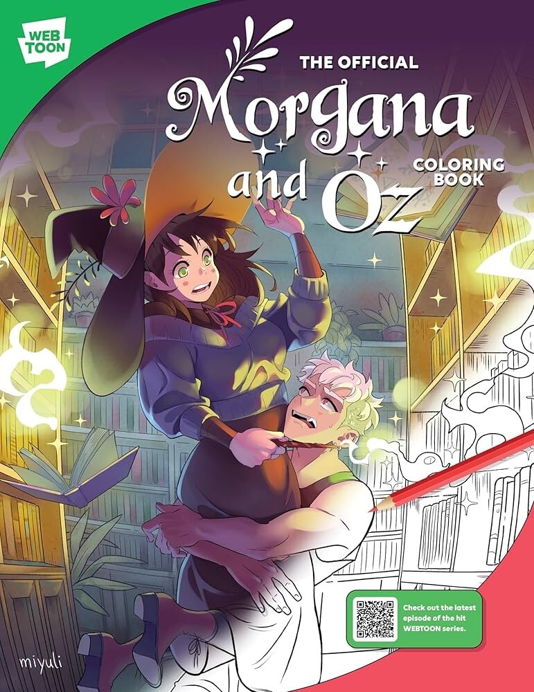 The Official Morgana and Oz Coloring by MiyuliWEBTOON Entertainme (PB 2024) - Image 4