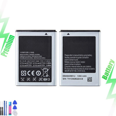 For Samsung Galaxy Ace S5830 S5660 S7250D S5670 i569 Battery EB494358VU 1350mAh