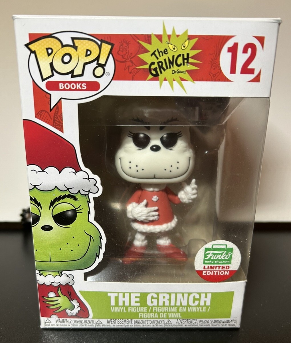 Funko Pop: Dr. Seuss - The Grinch (Black and White) #12 Funko Shop