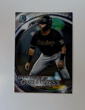 2020 Bowman Chrome Nick Gonzales Glimpses Of Greatness Rc #GOG-NG