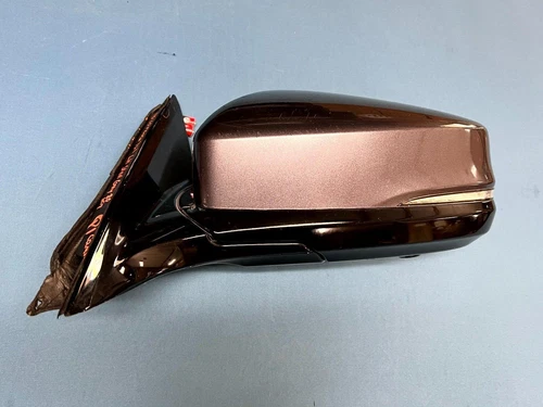 18-20 ACURA TLX LEFT DRIVER DOOR MIRROR STEEL METALLIC NH797M CUT 20 WIRE OEM