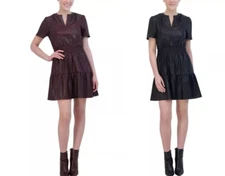 Vigoss Ladies' Faux Leather Dress