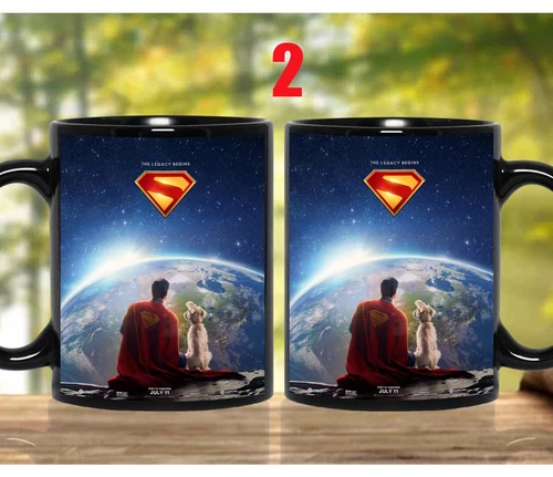 Custom Superman 2025 Movie Coffee Mug