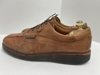 Mephisto Abel Oxford Size 11 1/2 M Mens Leather Shoes Brown  display picture 1