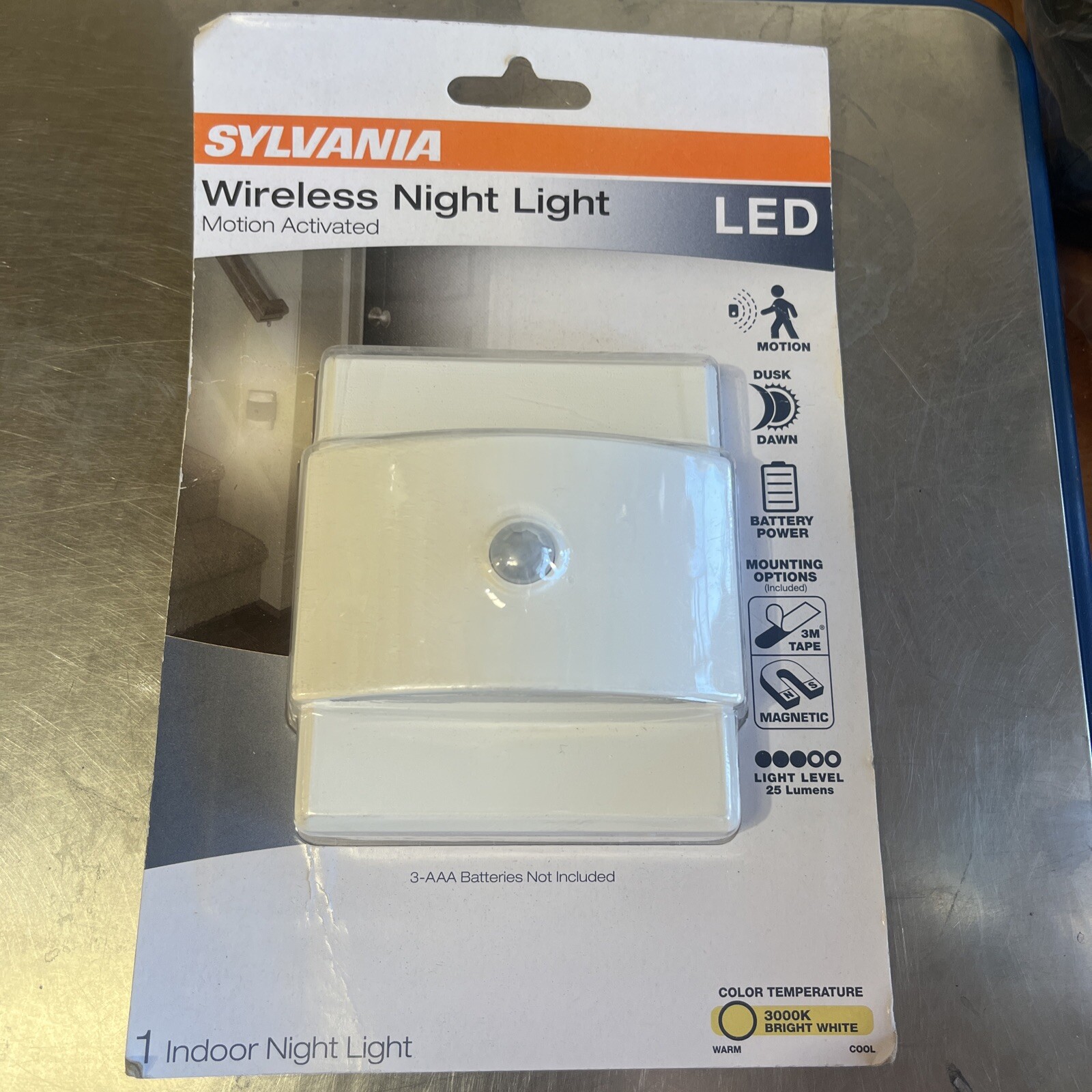 Sylvania Wireless Motion Activated LED Night Light (3-pack)