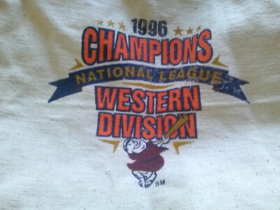 1996 SAN DIEGO PADRES NATIONAL LEAGUE CHAMPIONS WEST DIVISION DUFFEL TOTE BAG