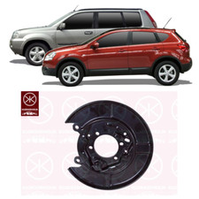 Brake Backing Plate Dust Shield - Rear LH - fits Nissan Qashqai I J10, XTrail