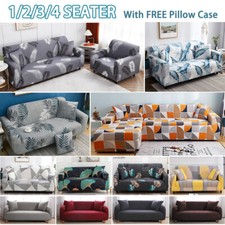 Sofa Covers 1 2 3 4 Seater High Stretch Lounge Slipcover Protector Couch Cover
