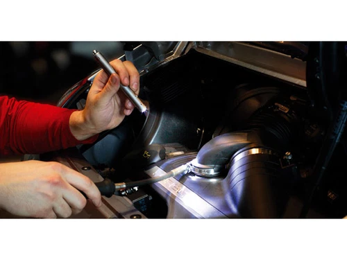 Zweibrüder LED LENSER V12 7632 Taschenlampe inkl. Nylontasche blau licht - Bild 3 von 3