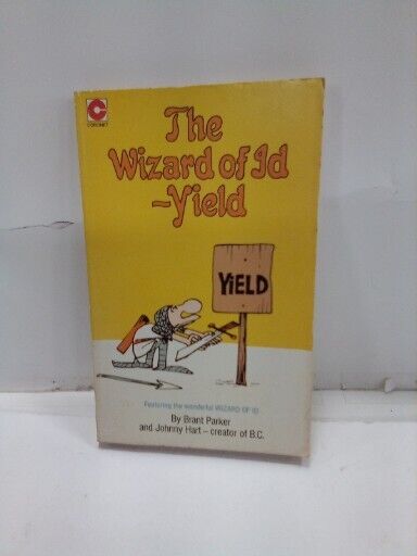 The Wizard of ID Yield By Parker & Hart 1977. RARE. Coronet Book - Yellow. VG