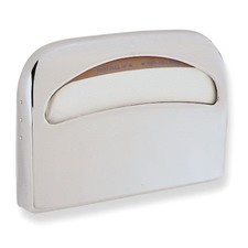 Tough Guy 3P916 Tough Guy Toilet Seat Cover Dispenser, Tall Fold, Chrome