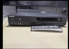 Samsung DVD-V9800 VHS/DVD Player with Remote  Tested  Working